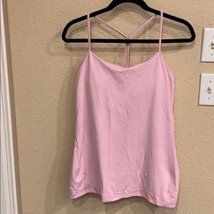 Lululemon Pink Racer Back Tank